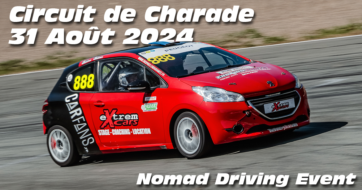 Photos au Circuit de Charade le 31 Aout 2024 avec Nomad Driving