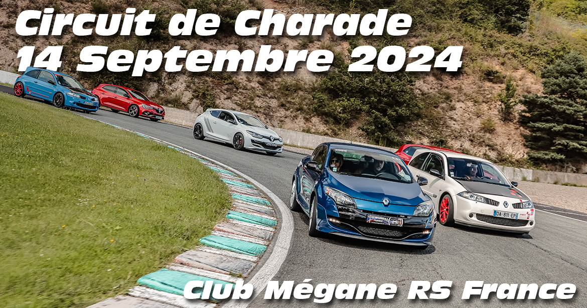 Photos au Circuit de Charade le 14 Septembre 2024 avec Club Megane RS France