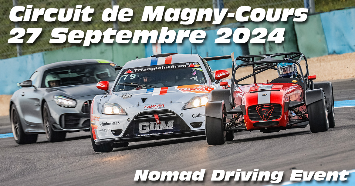 Photos au Circuit de Magny-Cours le 27 Septembre 2024 avec Nomad Driving